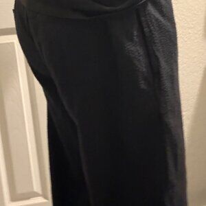 lightly used Disturbia Rian Seersucker Straight Leg Trousers sz10 drawstring